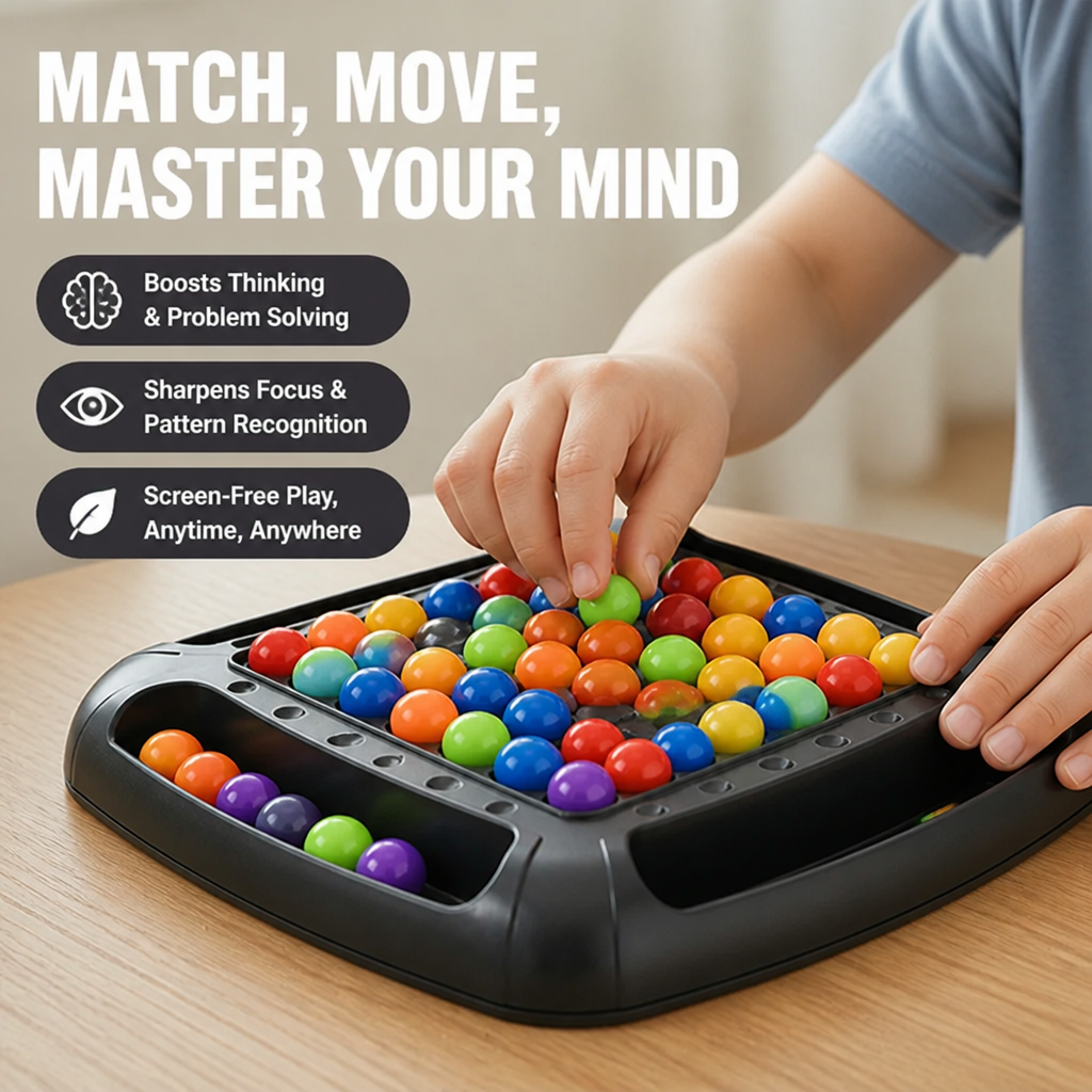 NeuraSphere™ — Unlock Laser Focus and Melt Stress with Every Colorful Move