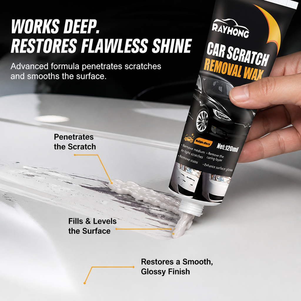 RevitaSheen™ Scratch Repair Paste — Transform Scratches Into Stunning Shine Instantly