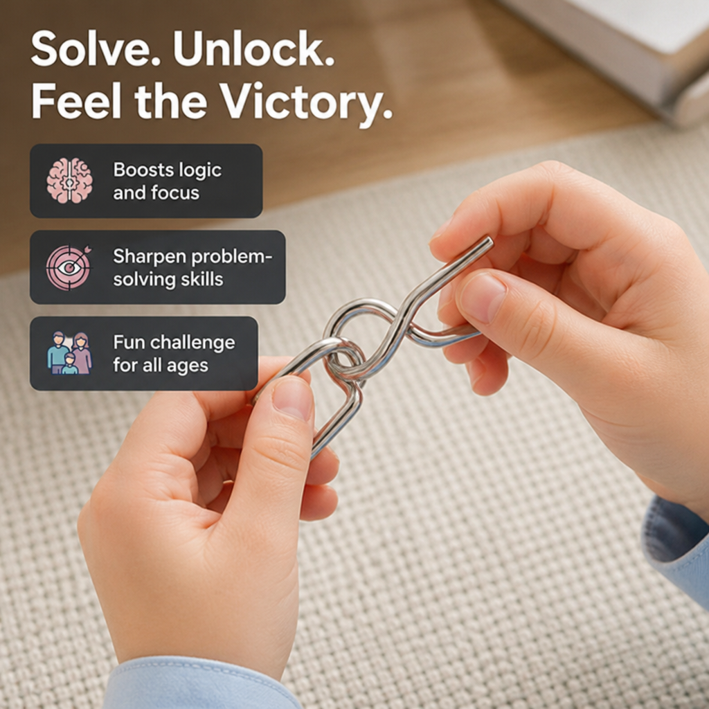 MindForge™ Puzzle Ring Set — Unlock Your Brain’s Full Power and Conquer Every Challenge
