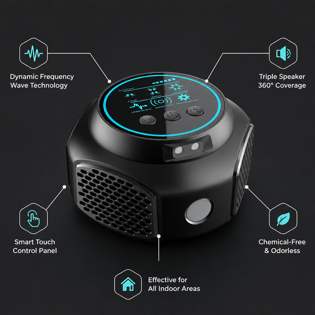 PestDefy™ — Silent, Smart Waves That Banish Pests and Restore Your Peace of Mind