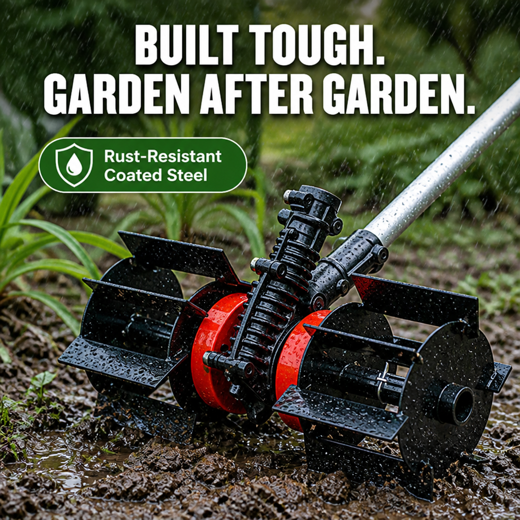 TerraTamer™ — Effortless Weed Control for a Garden That Shines Without the Struggle