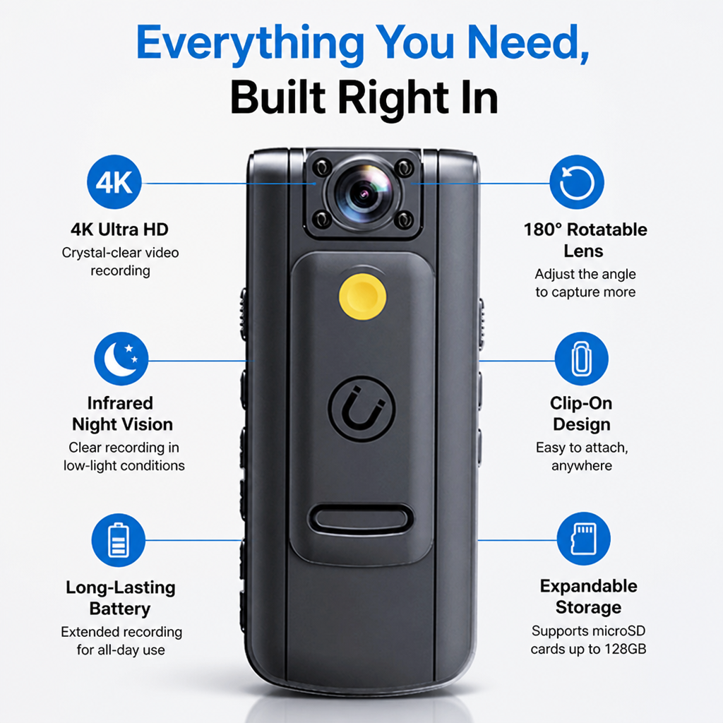VeloVue™ — Experience Every Ride in Jaw-Dropping 4K Clarity, Day or Night