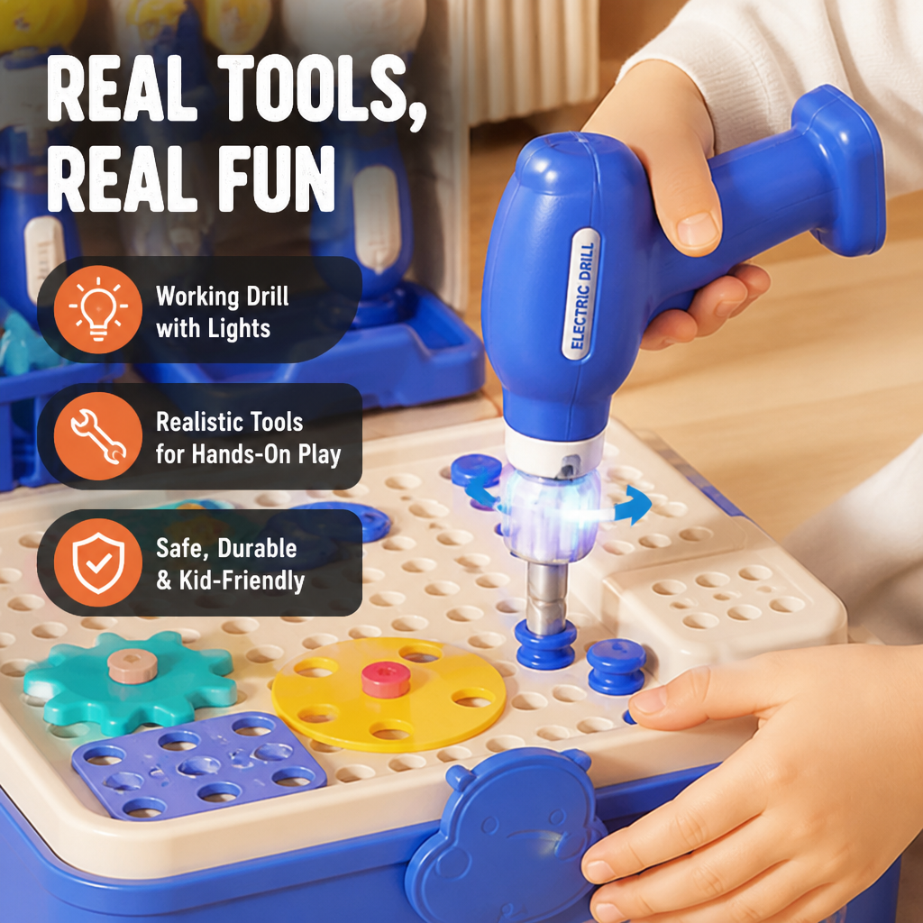 SparkForge™ — Ignite Your Child’s Confidence and Endless Creativity with Real Tools