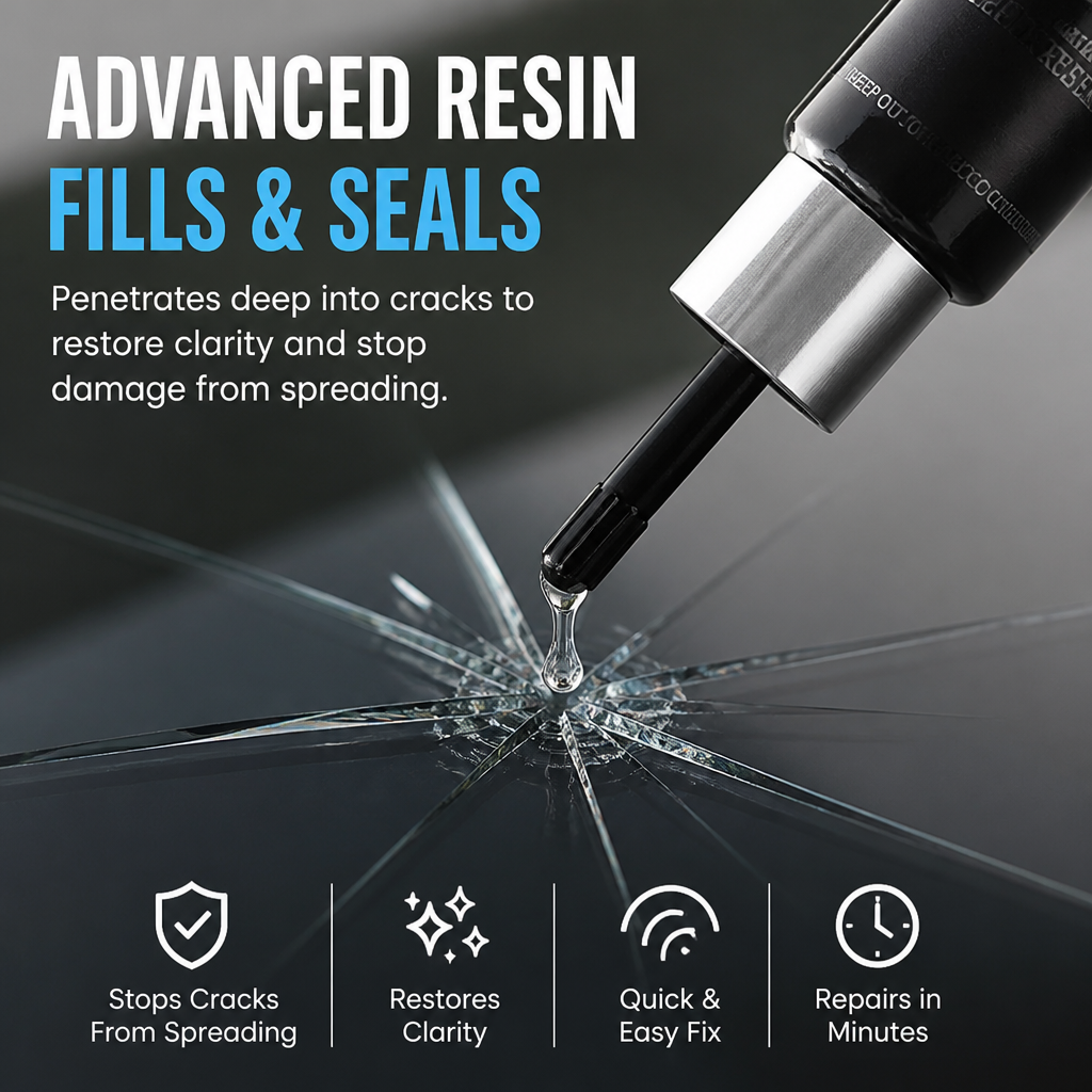 CrystalFlex™ — Transform Cracked Glass Into Flawless, Clear Perfection in Minutes