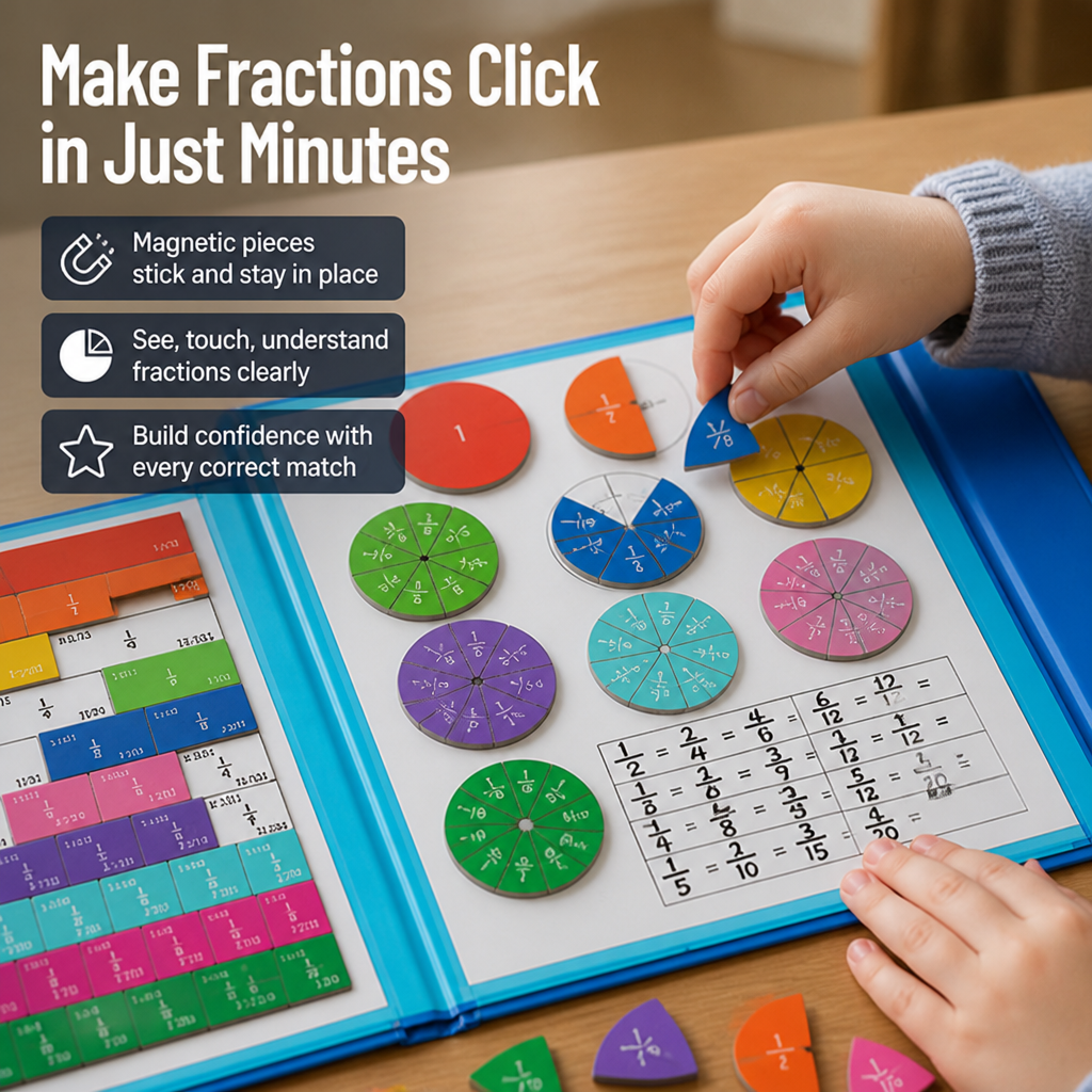 CalcBright™ — Spark Your Child’s Joy and Confidence with Every Fraction Mastered