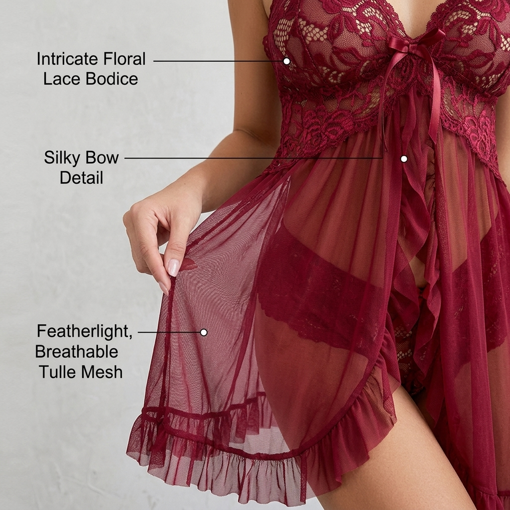 LuminaLace™ — Wrap Yourself in All-Night Softness and Unstoppable Confidence