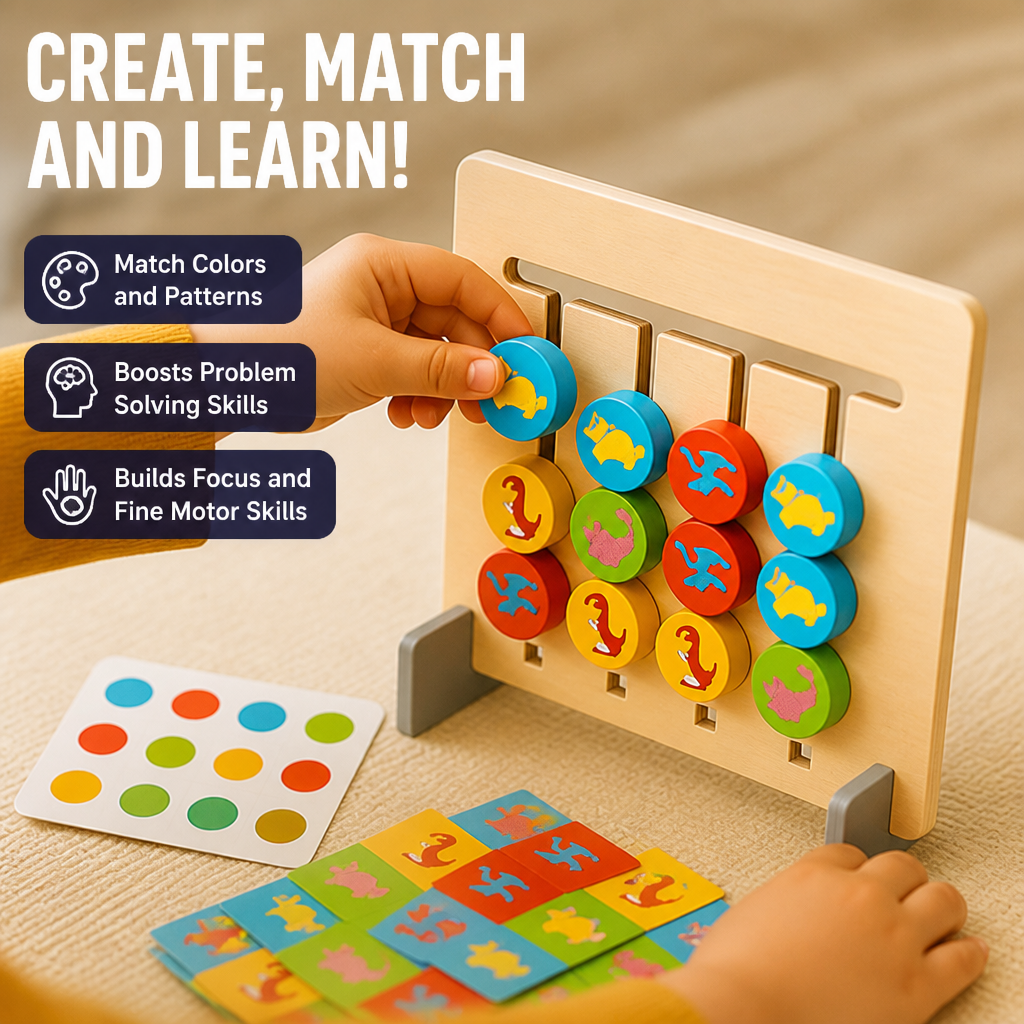 ColorCraft™ — Ignite Your Child’s Imagination and Boost Brainpower with Every Playful Challenge