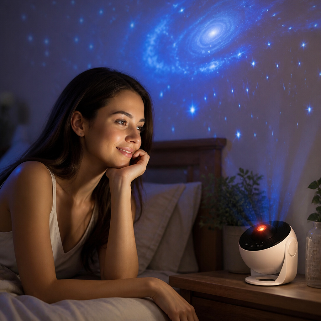 LumaDream™ — Transform Your Night into a Soothing Cosmic Escape