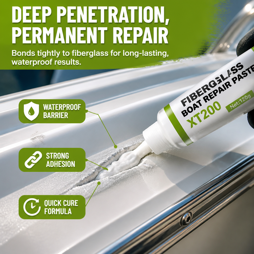 MarineLuxe™ Repair Paste — Instantly Restore Your Fiberglass to Flawless, Show-Stopping Shine