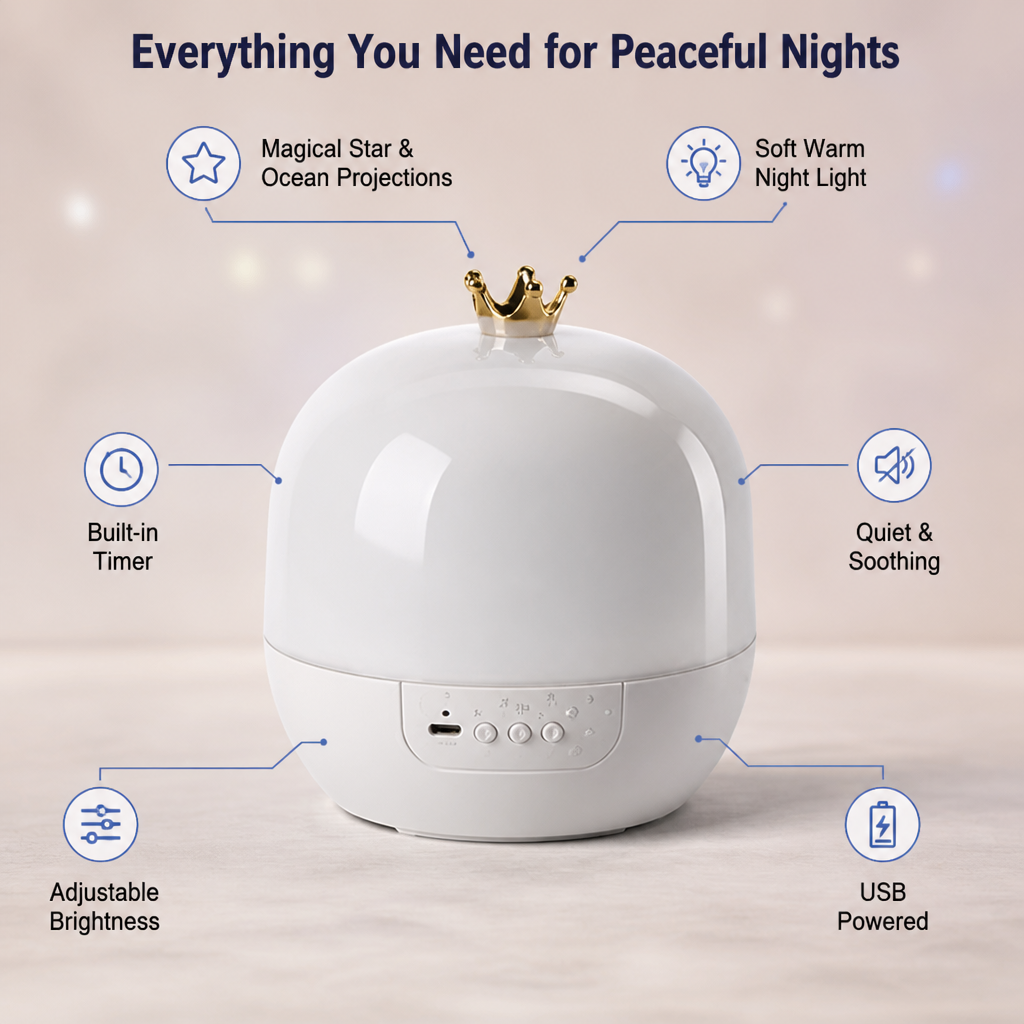 Lulluna™ — Transform Bedtime Battles into Magical Moments of Calm and Wonder