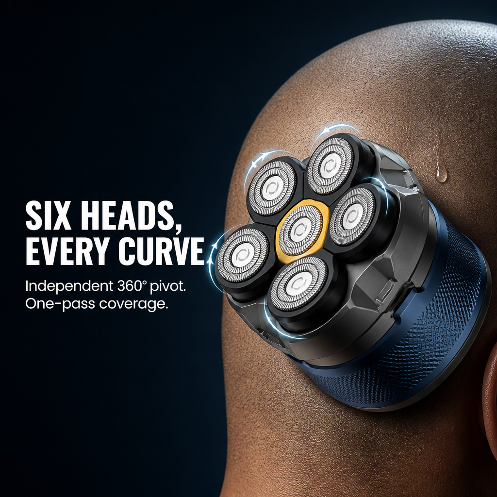 ApexGlide™ — Shave Your Whole Head Smooth in Under 3 Minutes Flat