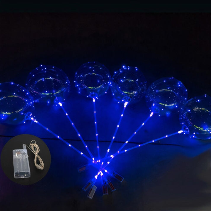 5+5 FREE | PartyBalloon™ Lighted Balloons (10 pcs)