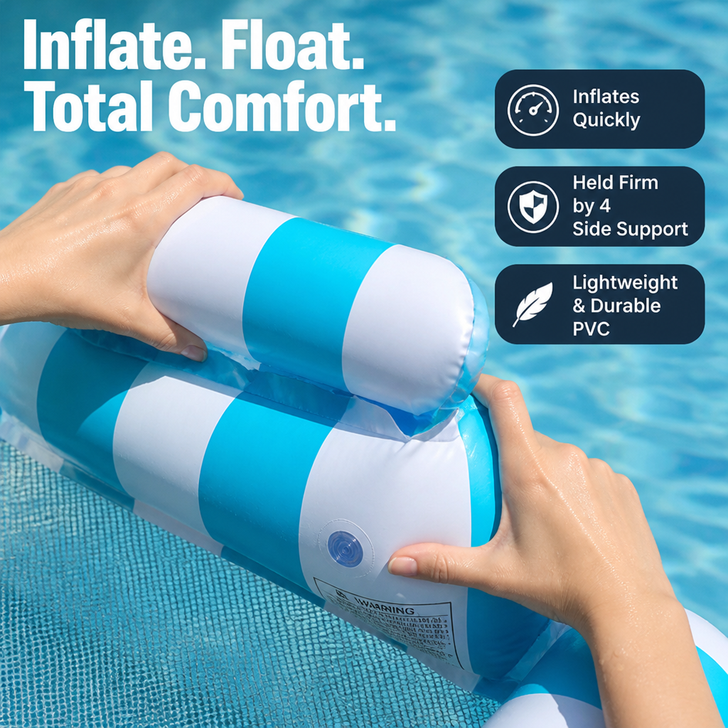 HydroNest™ Lounge Float — Experience Unshakable Comfort That Lets You Melt into Pure Bliss