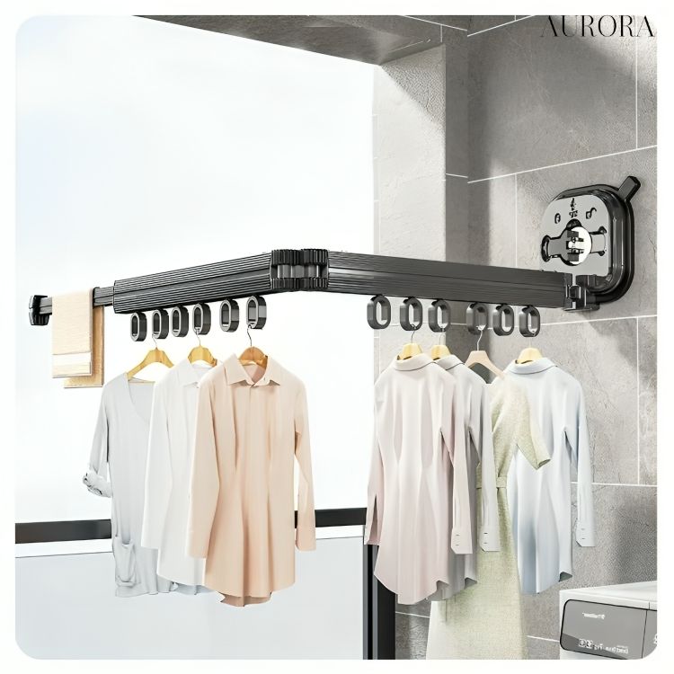 FlexRack Pro – Dry Your Laundry Anywhere, Space-Saving & Effortless!