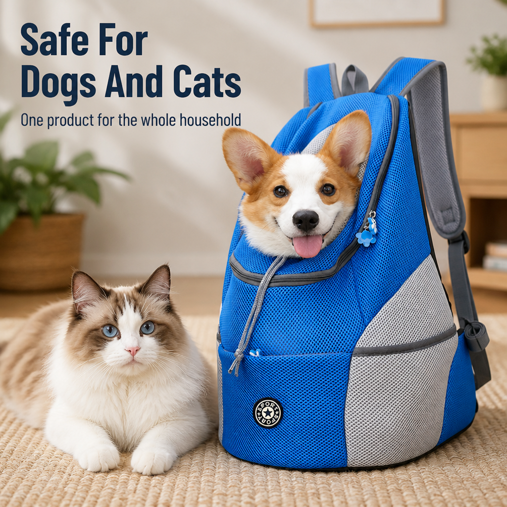 TrailPaw™ Carrier — Effortless Comfort and Safety for Every Adventure with Your Dog
