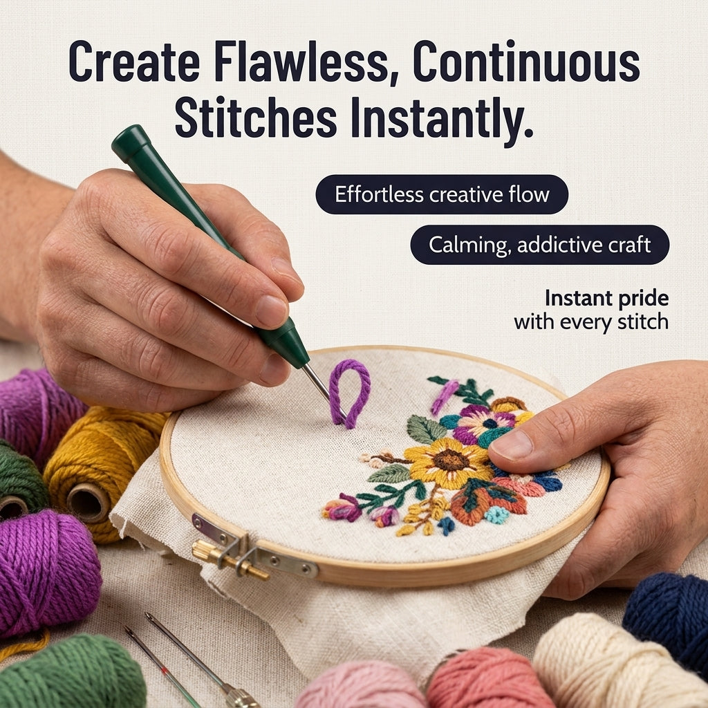 CraftAura™ — Unlock Instant Creativity and Pride with Every Stunning Stitch