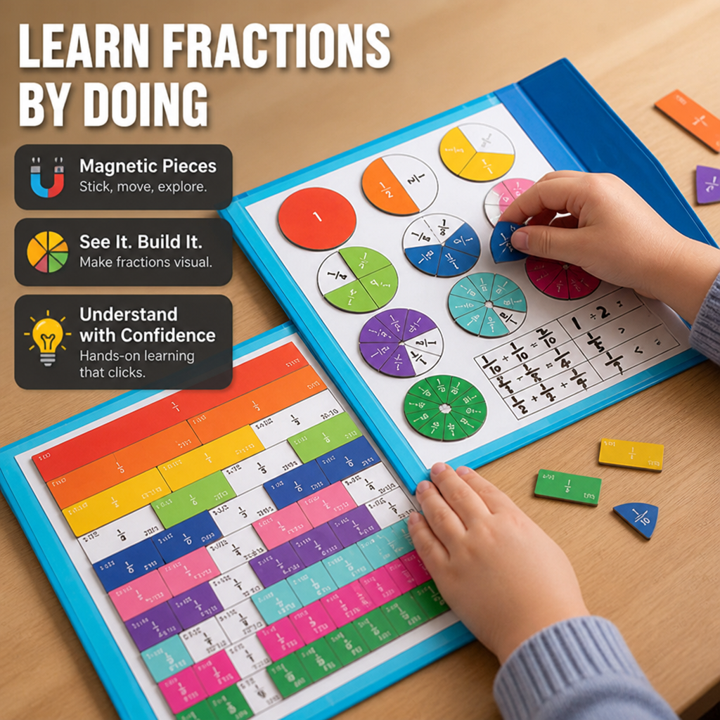 FractionFlow™ — Unlock Your Child’s Joyful Confidence with Every Fraction Mastered