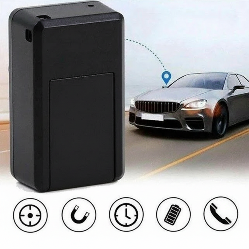 Portable Magnetic GPS Tracker for Global Location Tracking