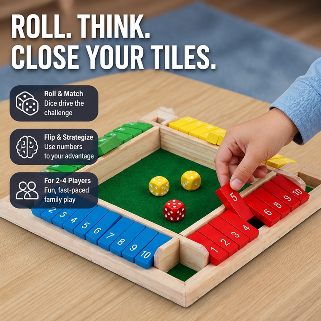 BrainBurst™ Family Folding Game — Ignite Sharp Minds and Heartfelt Family Moments Every Roll