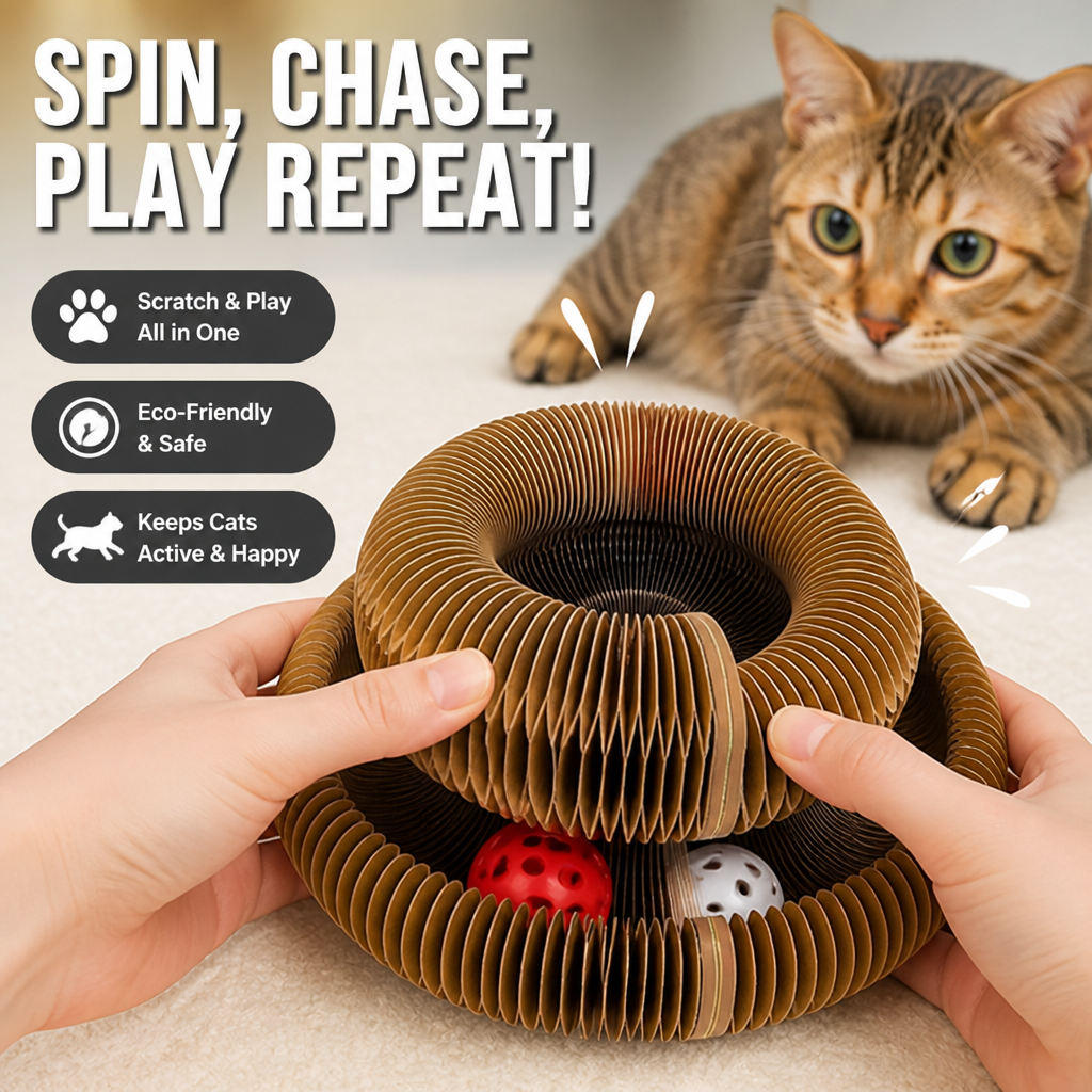 WhiskerWalk™ — Ignite Your Cat’s Wild Side with Endless, Thrilling Play