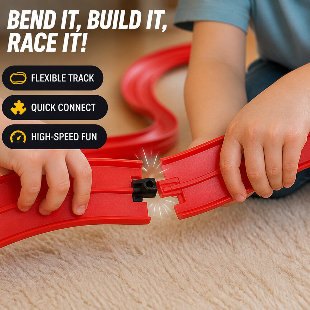 TurboTrack Blaze™ — Ignite Endless Imagination and Thrilling Family Fun