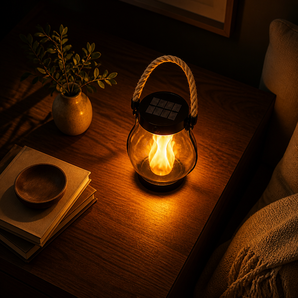 EmberAura™ Lantern — Feel Instantly Wrapped in Warmth and Calm Every Night