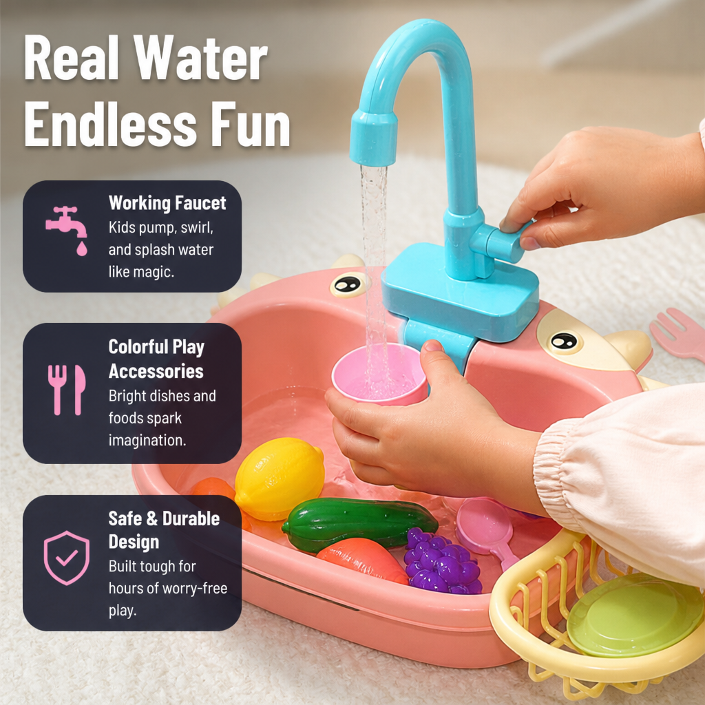 AquaSpark™ — Ignite Your Child’s Independence and Spark Imagination Every Playtime