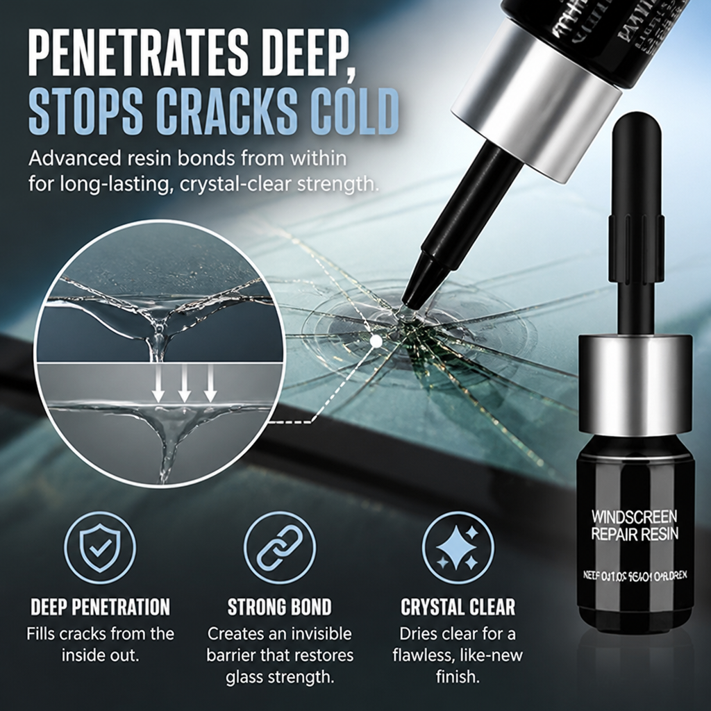 ShatterSeal™ — Fill the Crack, Stop the Spread & See Clear in 10 Minutes