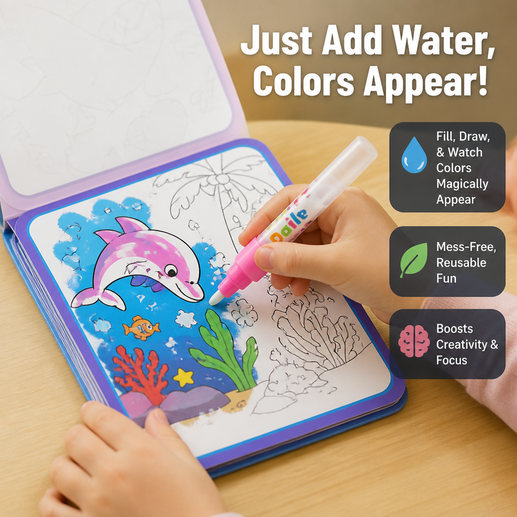 VividSplash™ — Keep Little Hands Busy and Learning With Just Water