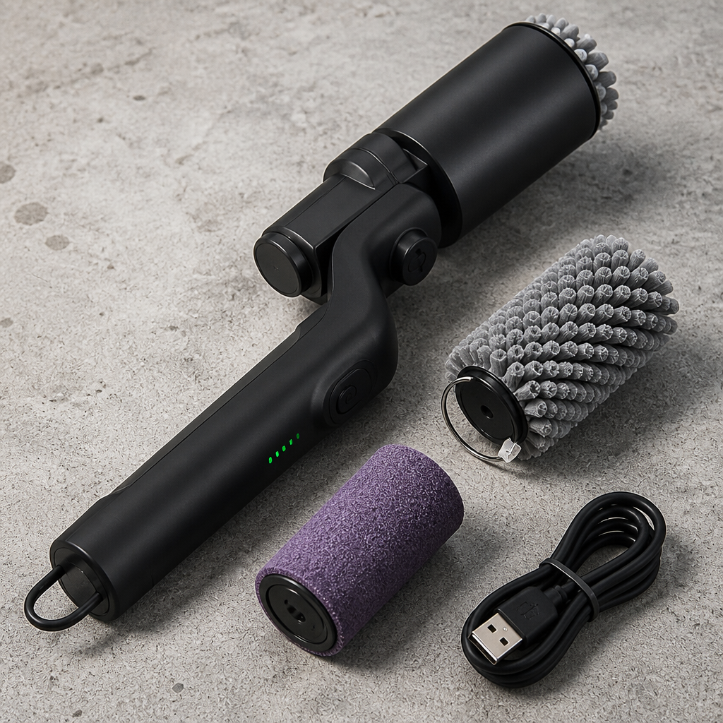 GrillBliss™ — Effortless Power That Makes Cleaning Your Grill a Breeze