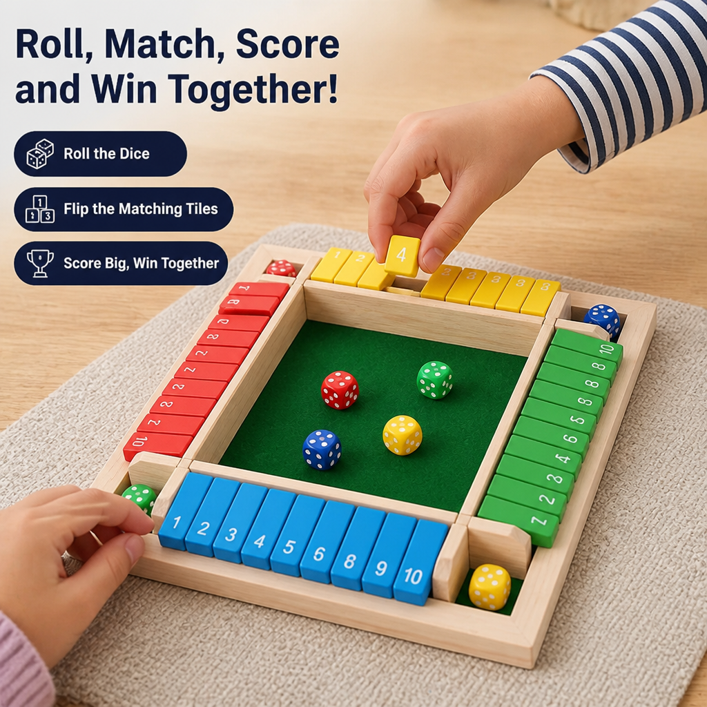 ThrivaTiles™ — Spark Family Joy and Sharpen Minds with Every Roll