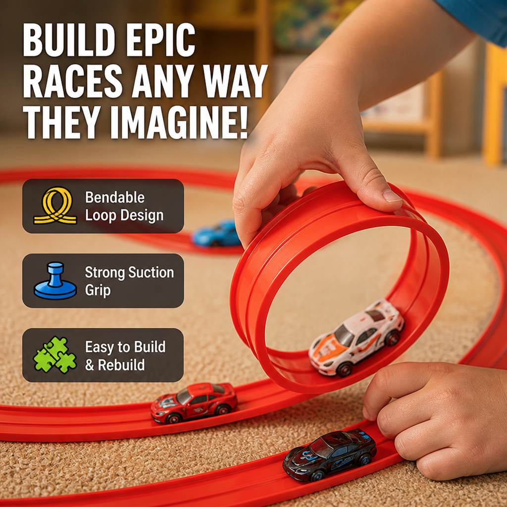 TurboTrail™ — Ignite Their Imagination and Fuel Every Heart-Pounding Race