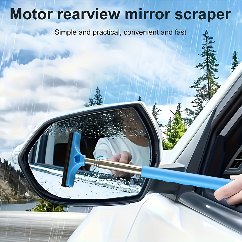 Telescopic Car Mirror Wiper