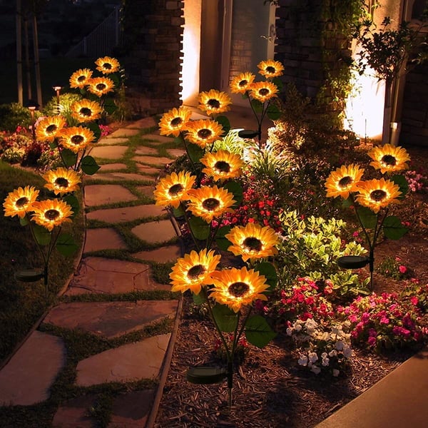 RamaraSun™ Solar Sunflowers — Illuminate Your Nights with Effortless, Enchanting Garden Magic