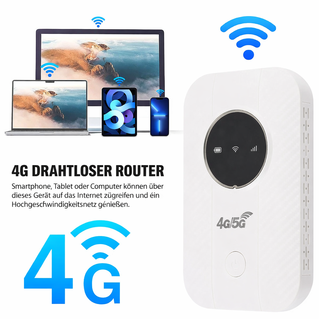 Mobile Wi-Fi Router | 4G LTE Hotspot | Portable & Fast | NetLink