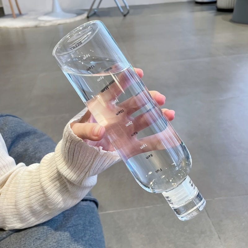 Water Bottle with Time Markers 500/700 ml