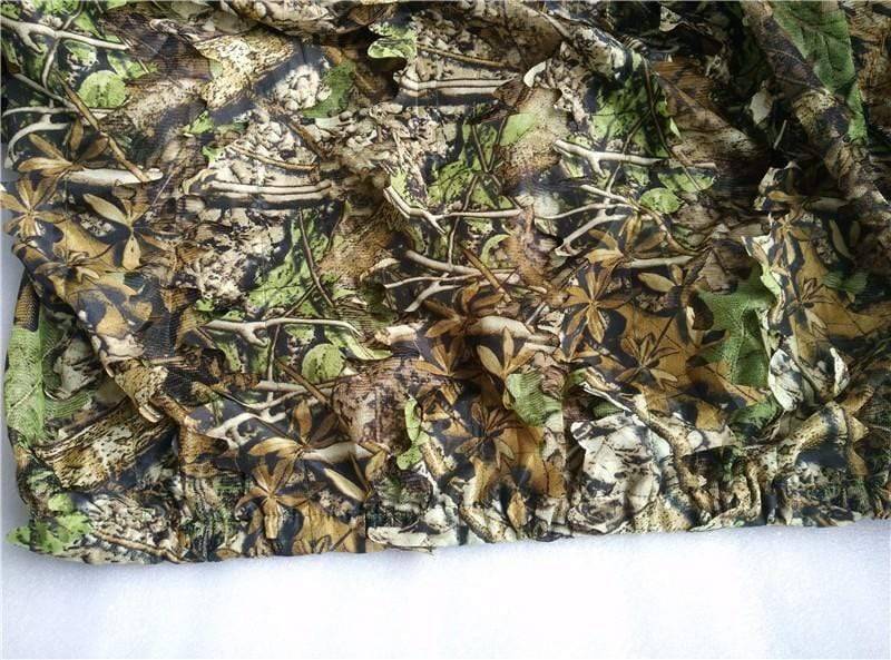 Ghillie Suit with 3D Leafy Camouflage for Hunting and Wildlife Observation