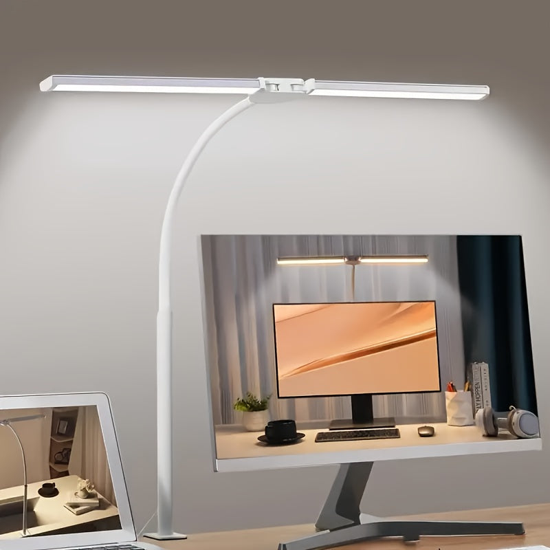 Clamp-On LED Desk Lamp