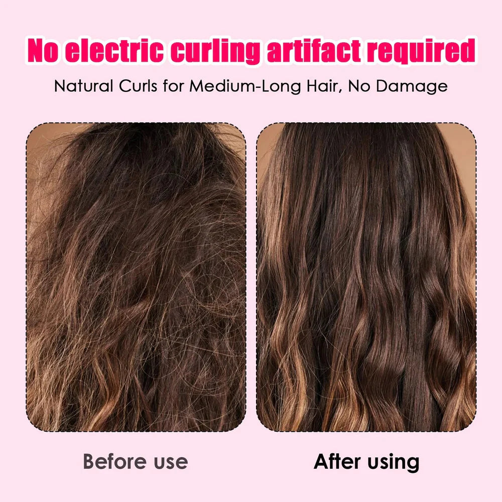 Soft Curling Wand for Enchanting and Protecting Your Hair