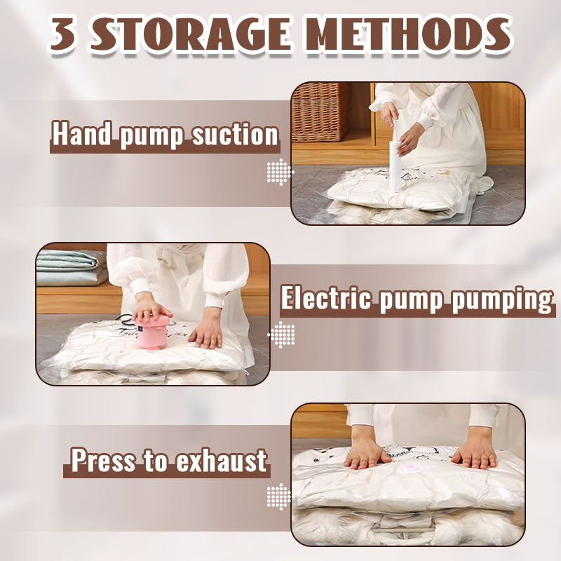Vacuum Storage Bags for a Fresh, Wrinkle-Free Closet Environment