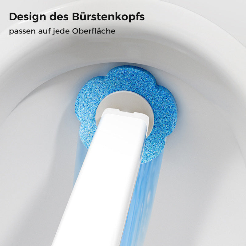 Disposable Toilet Scrubber | Antibacterial | Hygienic Sponge Tips | CleanClick