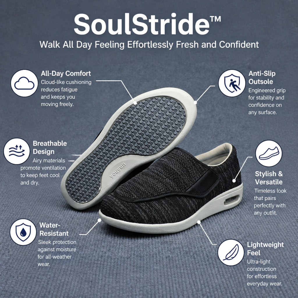 SoulStride™ — Walk All Day Feeling Effortlessly Fresh and Confident