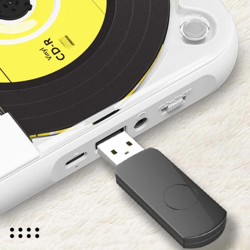 SonicAura™ Portable CD Player — Relive Every Note with Freedom and Pure, Unforgettable Sound