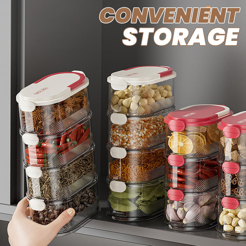 Aroma Organizer - Spice Freshness and Order at the Push of a Button