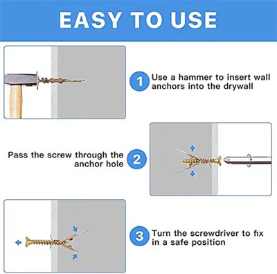 Self-Drilling Anchors for Secure and Easy Installation Without Damage