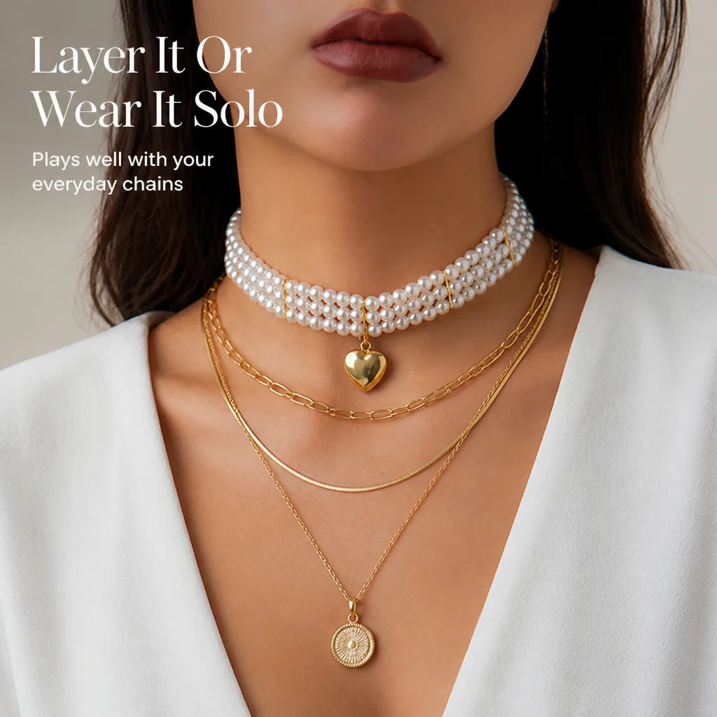 LustraVera™ Necklace — Unstoppable Shine That Commands Every Room