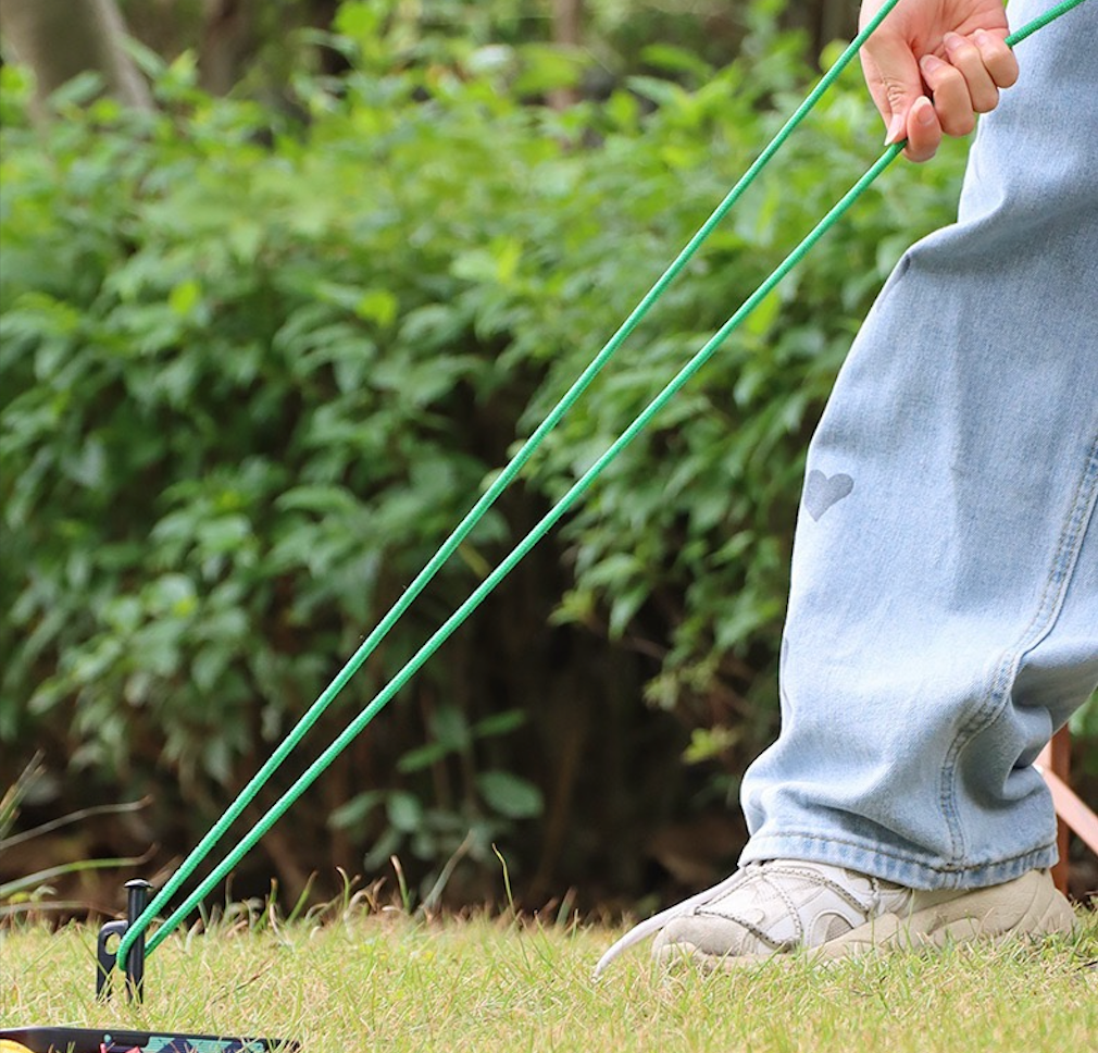 4 Pack of Reflective Guy Lines for Tents
