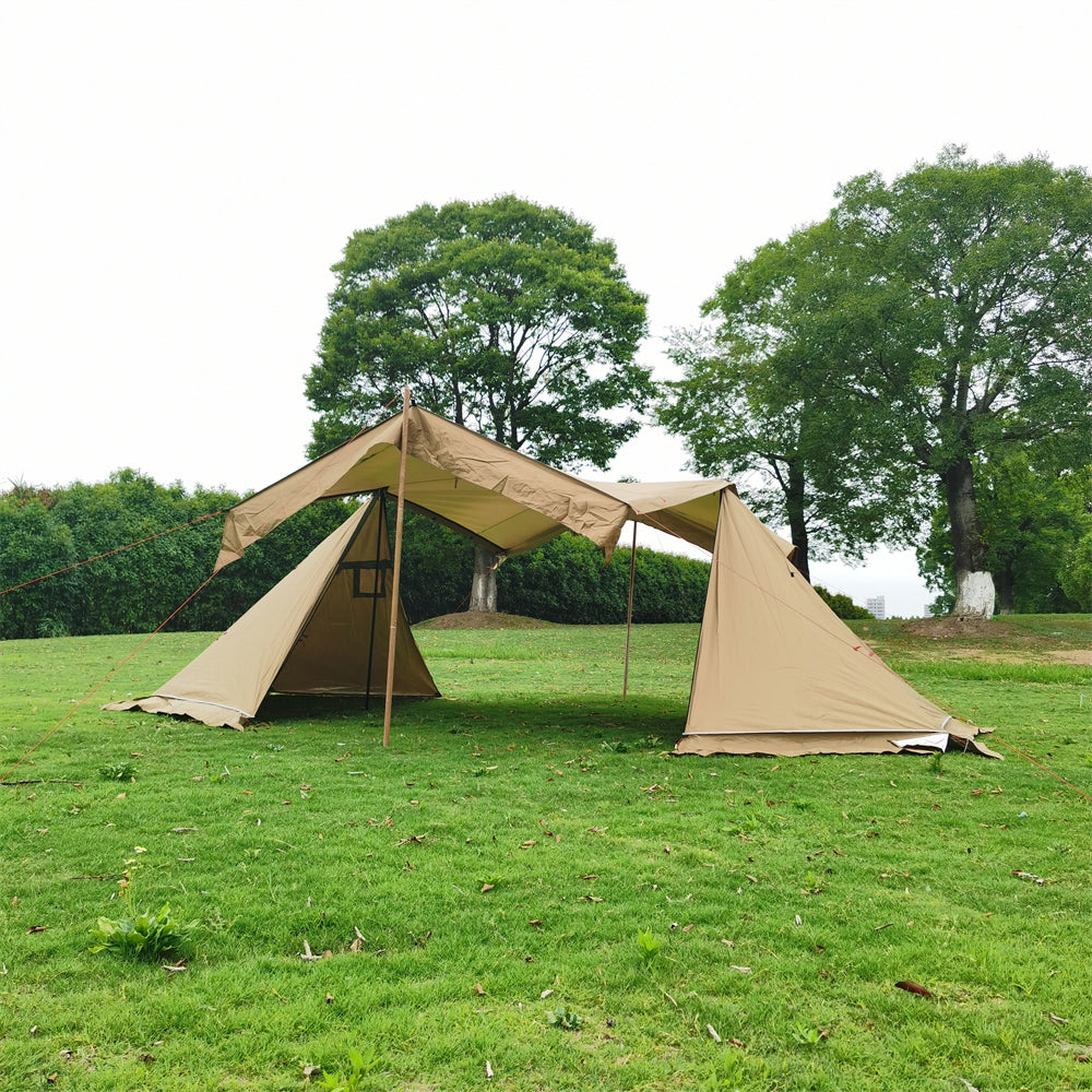 Windproof Tent for Camping and Outdoor Use with Stove Jack – 4 Seasons