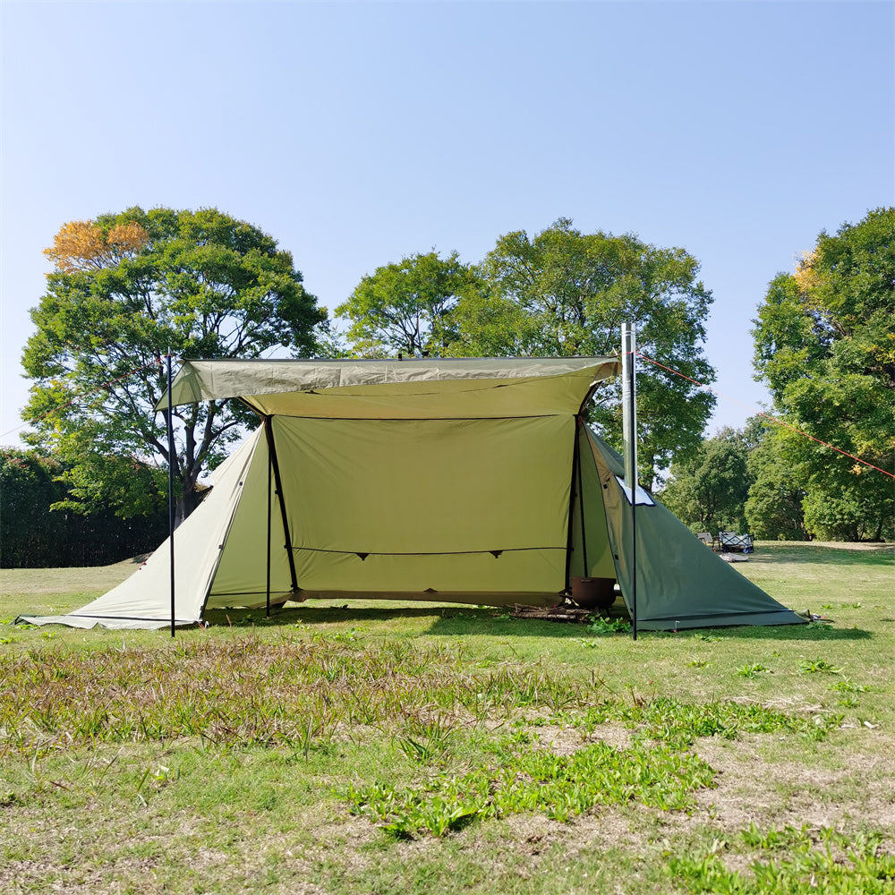 Windproof Tent for Camping and Outdoor Use with Stove Jack – 4 Seasons