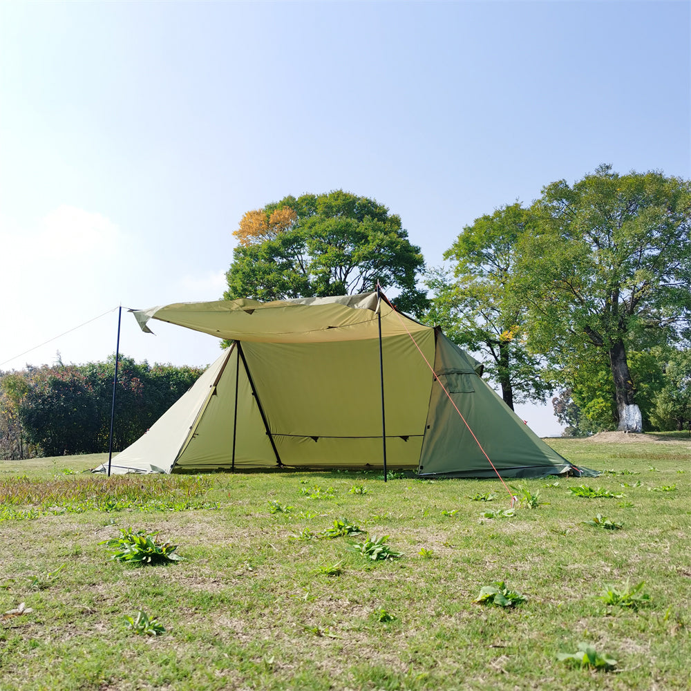 Windproof Tent for Camping and Outdoor Use with Stove Jack – 4 Seasons